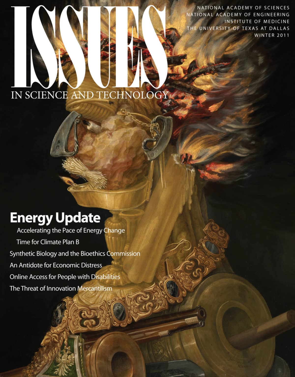 Issues Winter 2011 Energy Update cover