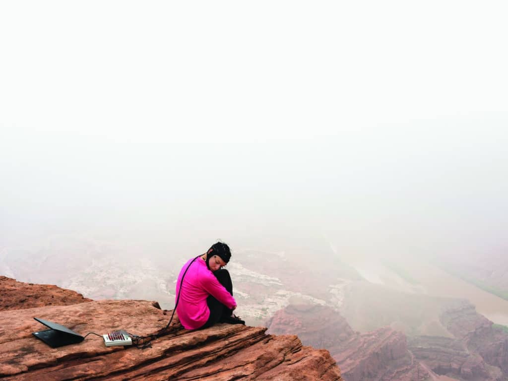 Lucas Foglia, "Kate in an EEG Study of Cognition in the Wild" (2015)