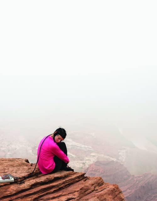 Lucas Foglia, "Kate in an EEG Study of Cognition in the Wild" (2015)