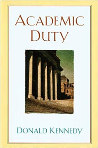 Book cover of Academic Duty