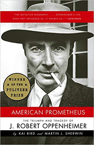 Book cover of American Prometheus The Triumph and Tragedy of J. Robert Oppenheimer