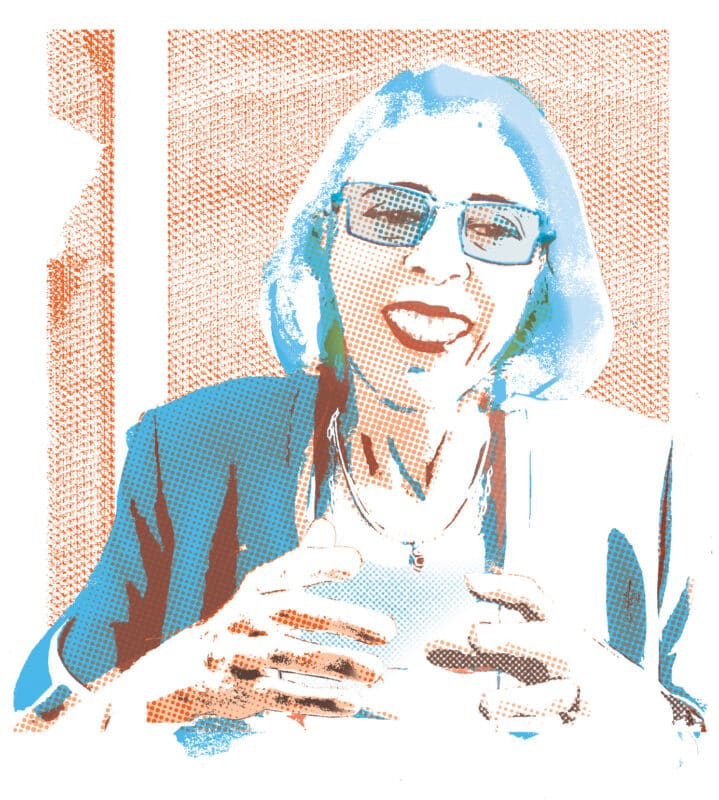 Arati Prabhakar illustration by Shonagh Rae