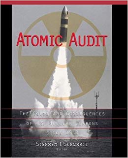 The cover of a book titled Atomic Audit