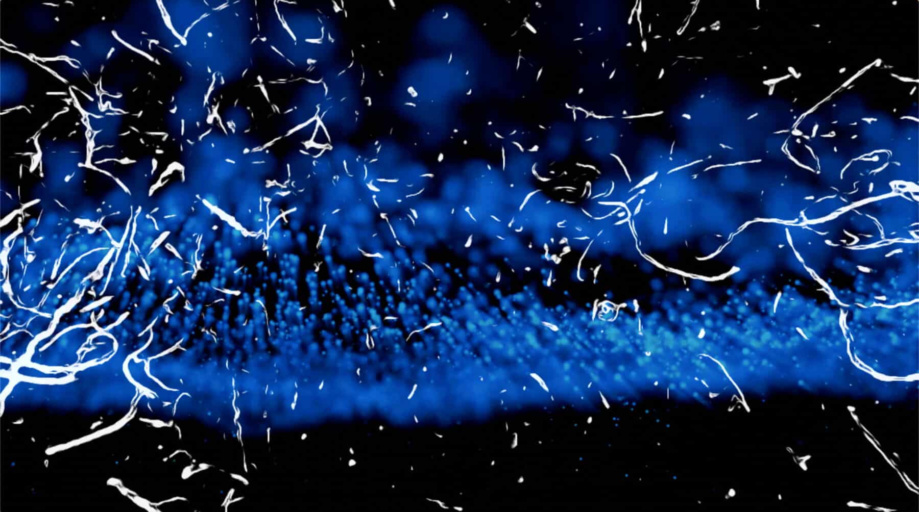 Rebecca Rutstein and the Ocean Memory Project, “Blue Dreams” (2023), digital video still.