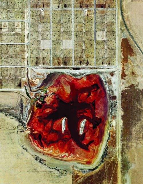 Mishka Henner, "Coronado Feeders, Dalhart, Texas" (2012)