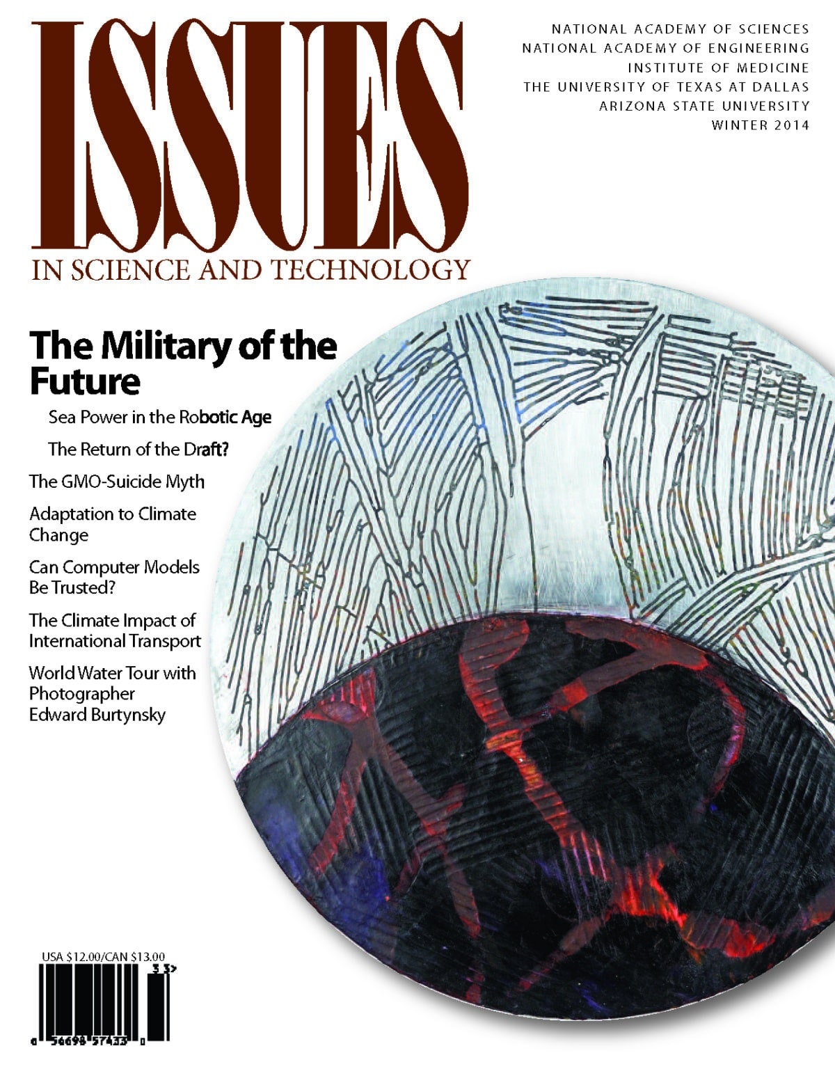 Issues Winter 2014 The Military of the Future Front cover