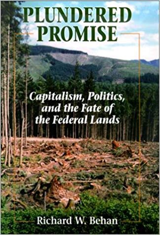 Plundered Promise book cover by Richard Behan