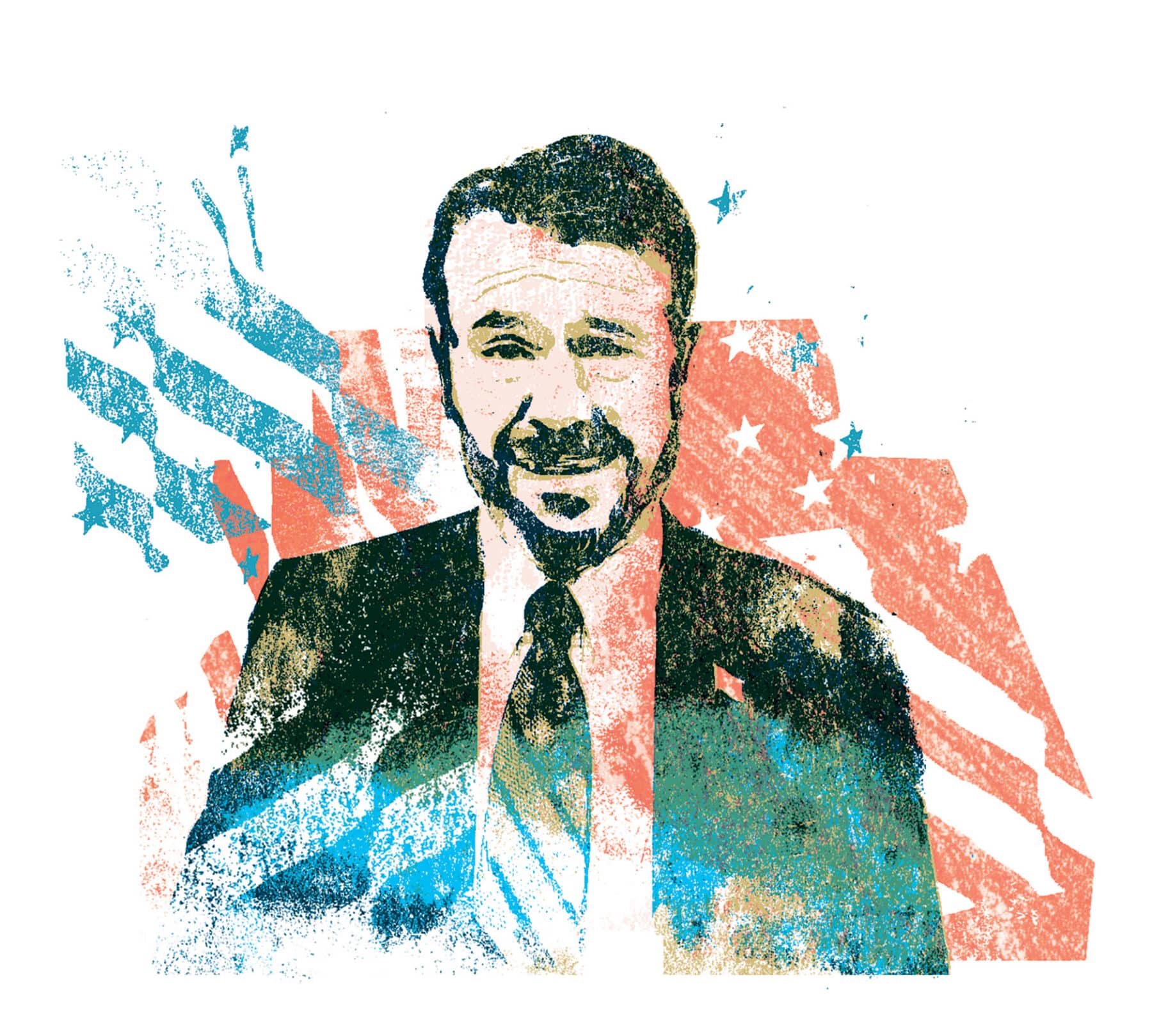 Shonagh Rae's portrait of Senator Todd Young