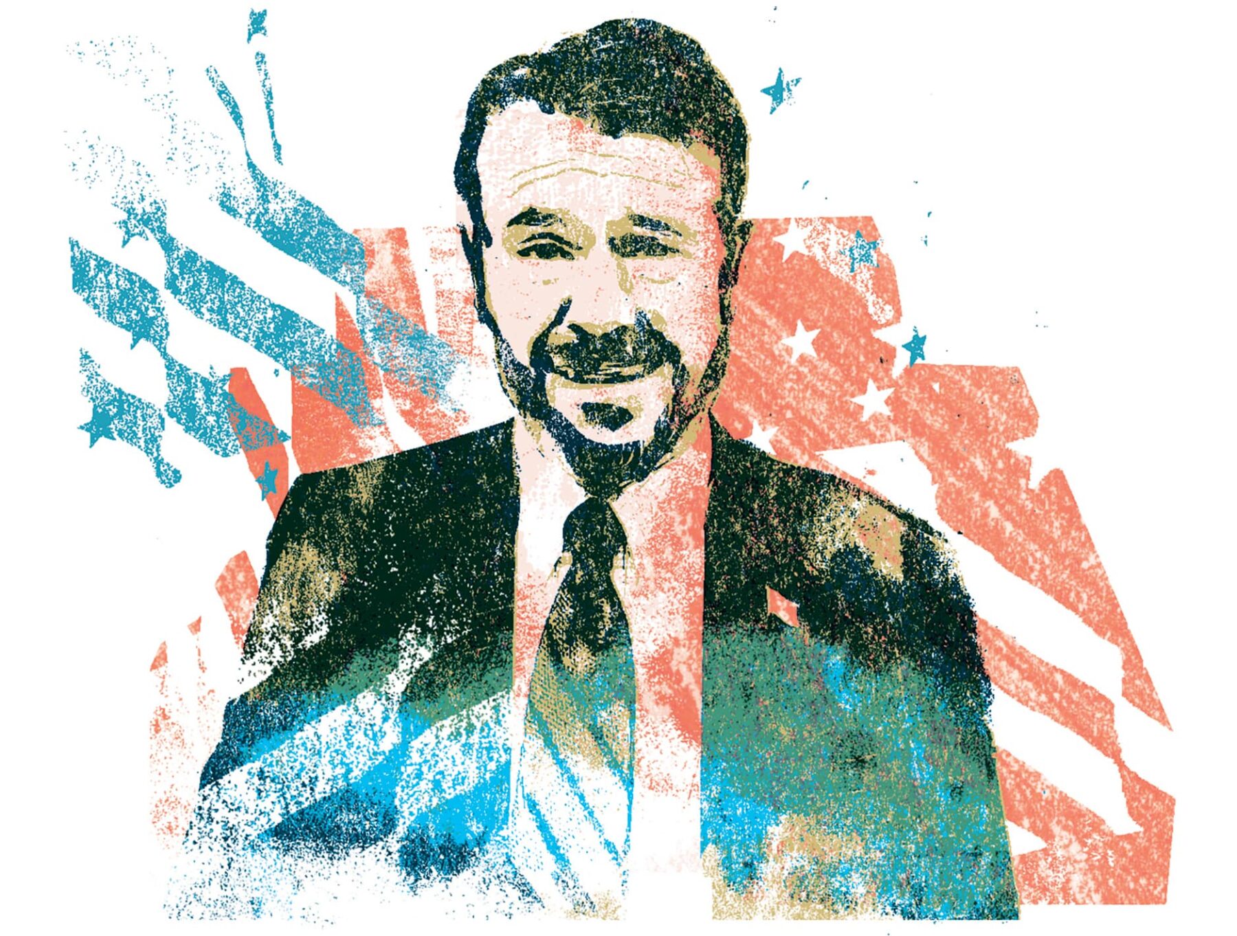 Shonagh Rae's portrait of Senator Todd Young