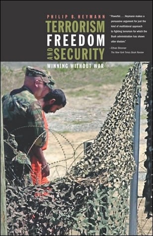 Terrorism Freedom and Security book cover